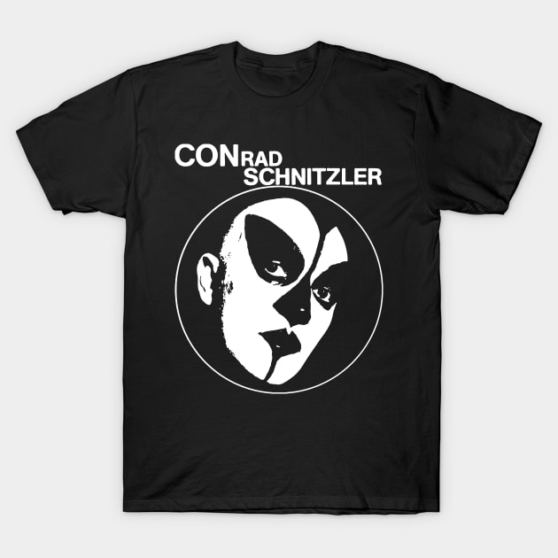 Conrad Schnitzler T-Shirt by innerspaceboy